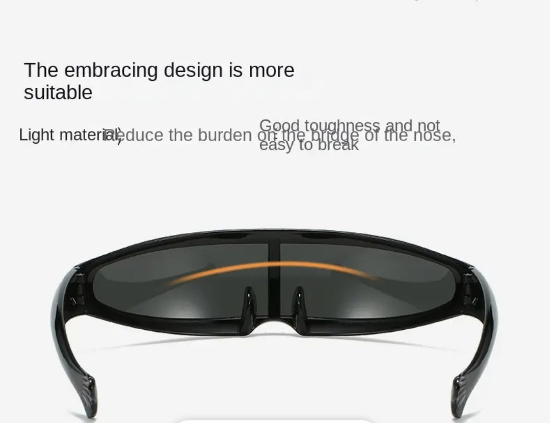 Futuristic glasses