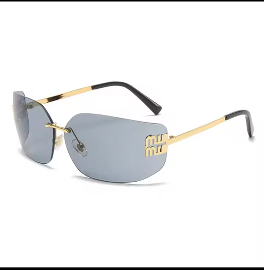 Semi rectangle sunglasses